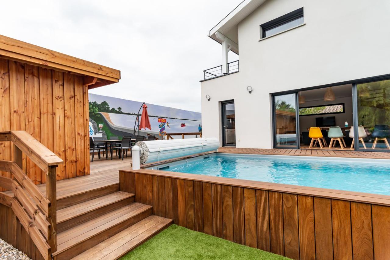 Frenchyhomes☆Villadeluxe☆Plage☆Piscine Andernos-les-Bains Exteriör bild