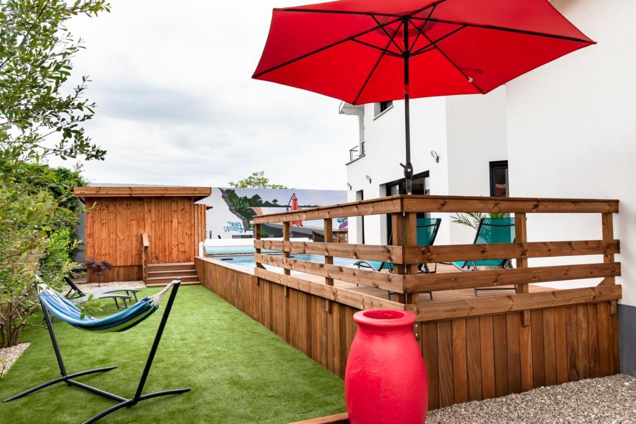 Frenchyhomes☆Villadeluxe☆Plage☆Piscine Andernos-les-Bains Exteriör bild