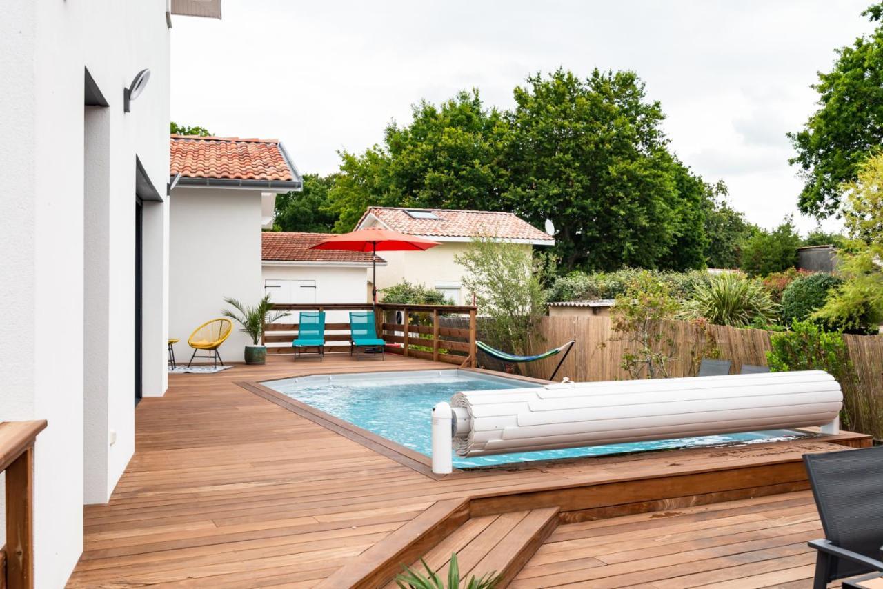 Frenchyhomes☆Villadeluxe☆Plage☆Piscine Andernos-les-Bains Exteriör bild
