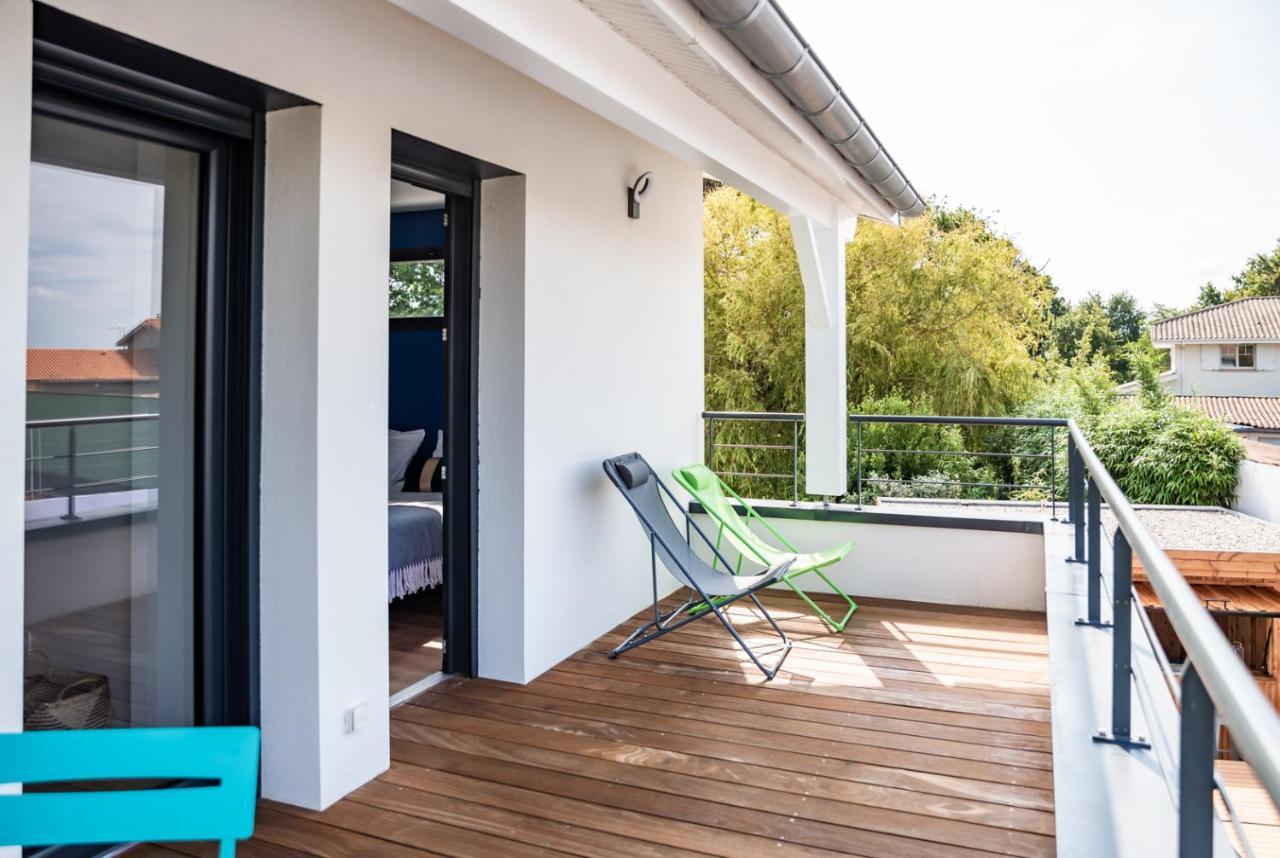 Frenchyhomes☆Villadeluxe☆Plage☆Piscine Andernos-les-Bains Exteriör bild