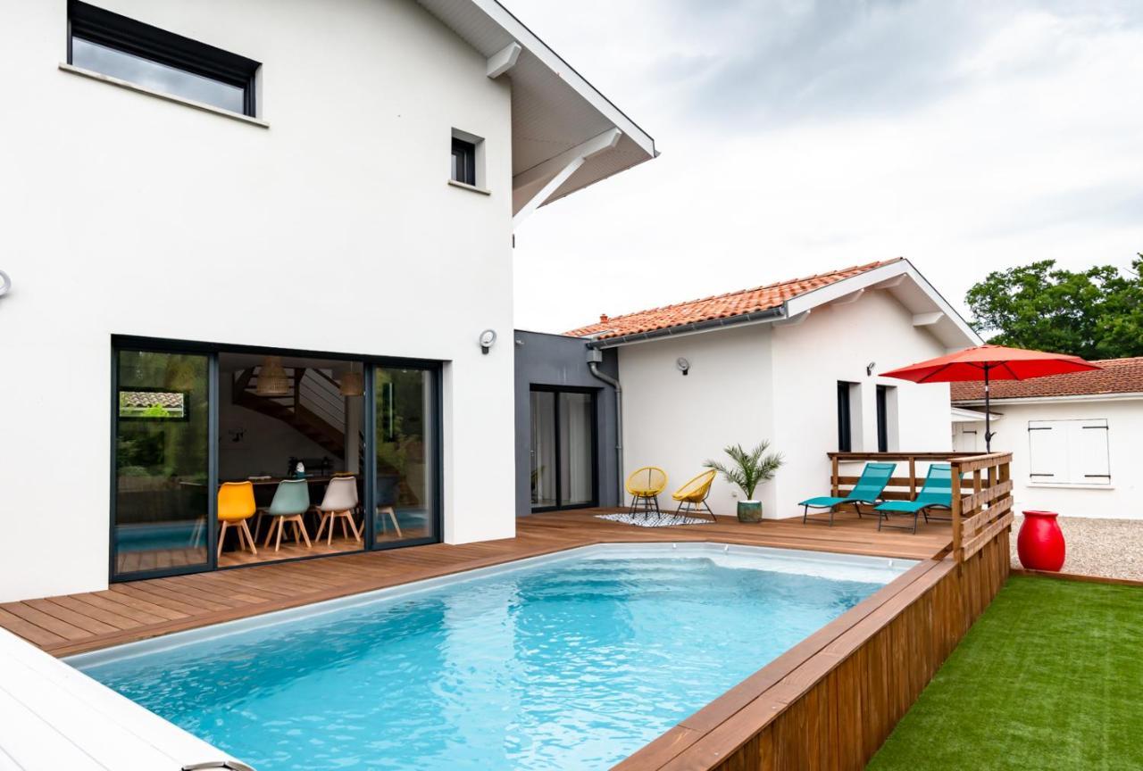 Frenchyhomes☆Villadeluxe☆Plage☆Piscine Andernos-les-Bains Exteriör bild