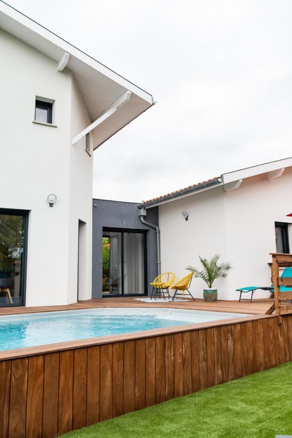 Frenchyhomes☆Villadeluxe☆Plage☆Piscine Andernos-les-Bains Exteriör bild